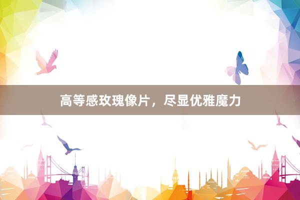 高等感玫瑰像片，尽显优雅魔力